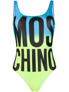 Moschino купальник с логотипом