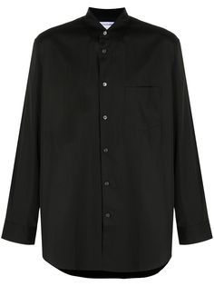 Comme Des Garçons Shirt двухцветная рубашка с длинными рукавами