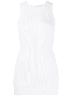 Semicouture трикотажный топ в рубчик