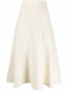 Jil Sander трикотажная юбка миди