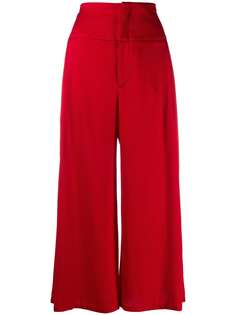 Roland Mouret укороченные брюки палаццо