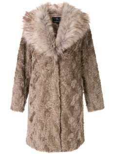Unreal Fur пальто миди с широкими лацканами