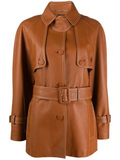 Escada короткий тренч с поясом