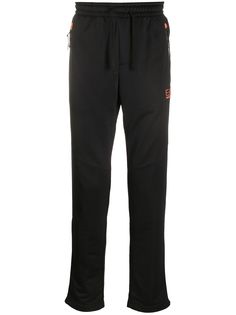 Emporio Armani спортивные брюки прямого кроя
