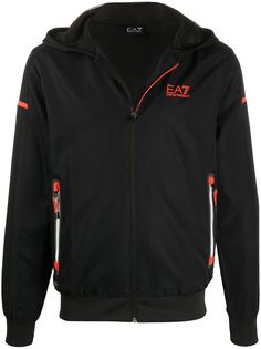Emporio Armani спортивная куртка с капюшоном