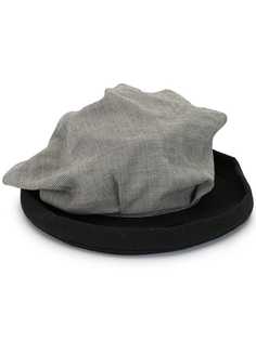 Yohji Yamamoto Pre-Owned комбинированная шляпа