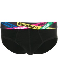 Dsquared2 трусы-брифы с логотипом