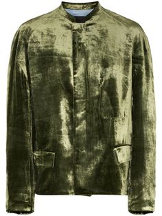 Haider Ackermann куртка с воротником-стойкой