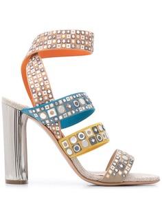 Casadei босоножки на массивном каблуке