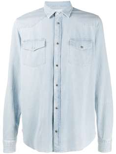 Dondup джинсовая рубашка с карманами