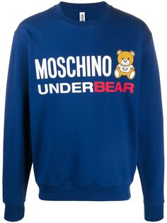 Moschino толстовка с логотипом