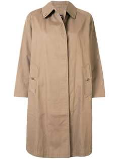 Burberry Pre-Owned тренч средней длины