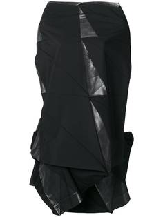 Issey Miyake платье оверсайз со складками