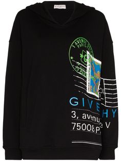 Givenchy худи с принтом Postcard