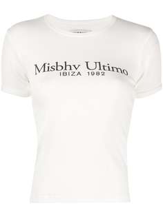 MISBHV футболка с логотипом