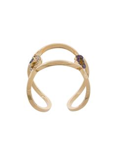 Delfina Delettrez кольцо с декором в виде глаза и губ