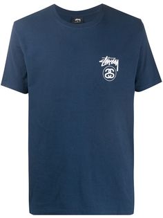 Stussy футболка с логотипом