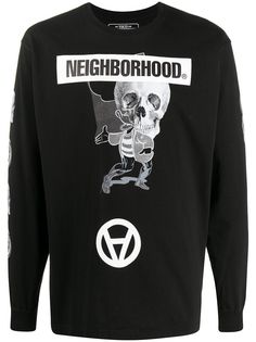 Neighborhood футболка с логотипом