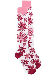 Marni носки с цветочным рисунком