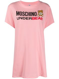 Moschino футболка с принтом Underbear