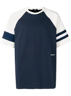 Calvin Klein 205W39nyc футболка с контрастными короткими рукавами