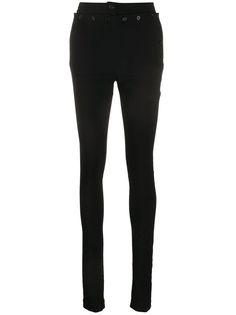 Ann Demeulemeester брюки скинни Bethany