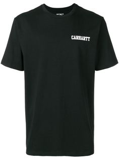 Carhartt футболка с принтом логотипа