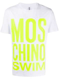 Moschino футболка с логотипом