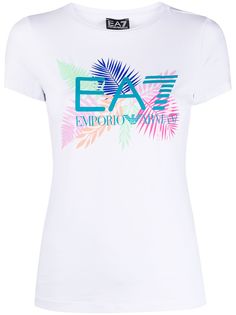 Ea7 Emporio Armani футболка с логотипом