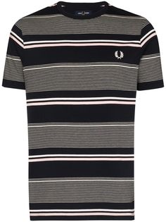 Fred Perry футболка в полоску