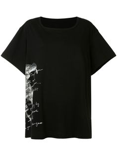 Yohji Yamamoto блузка асимметричного кроя с оборками