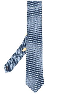 Salvatore Ferragamo галстук с принтом