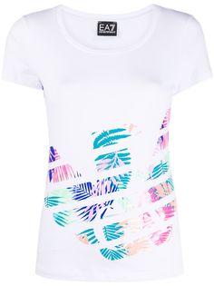 Ea7 Emporio Armani футболка с логотипом