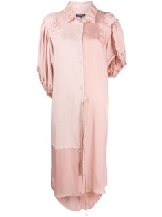 Ann Demeulemeester платье миди со вставками
