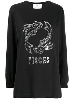 Alberta Ferretti толстовка Pisces с кристаллами