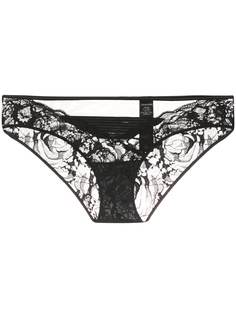 Calvin Klein Underwear трусы-брифы с кружевной вставкой