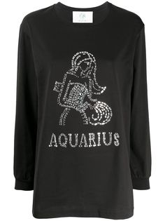 Alberta Ferretti толстовка Aquarius с кристаллами