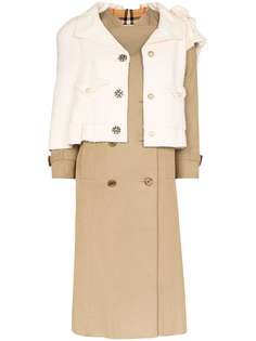 Tiger In The Rain тренч из деконструированных вещей Chanel и Burberry