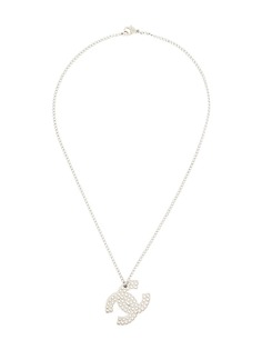 Chanel Pre-Owned колье с логотипом CC