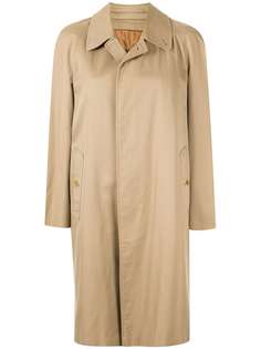 Burberry Pre-Owned плащ длины миди