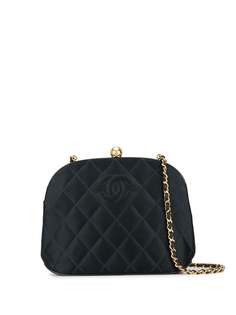 Chanel Pre-Owned стеганая сумка через плечо