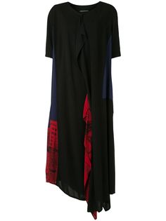 Yohji Yamamoto платье F Plush Patched