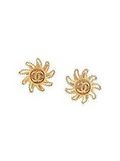 Chanel Pre-Owned серьги Autumn 1994-го года