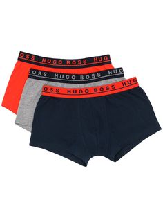Boss Hugo Boss комплект из трех боксеров с логотипом