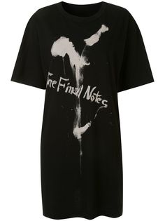 Yohji Yamamoto футболка The Final Notes с принтом