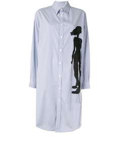 Yohji Yamamoto куртка-рубашка Bs/Homme Round