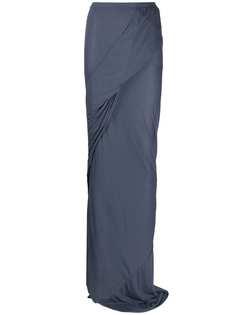 Rick Owens Lilies юбка с драпировкой и перекрученной деталью