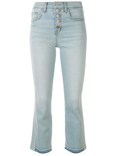 Veronica Beard укороченные джинсы с завышенной талией