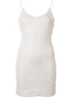 Alice+Olivia платье мини Nelle с пайетками
