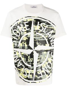 Stone Island футболка с логотипом